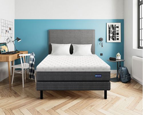 Sommier y Colchón Freestyle en Caja 2 Plazas (140x190 cm) de Espuma