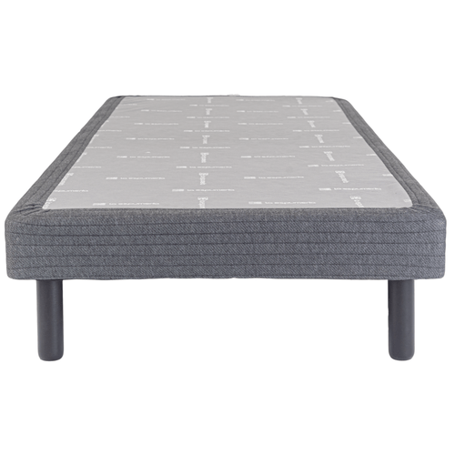 Base Sommier - 1 Plaza y media (100x200 cm) - Gris Oscuro